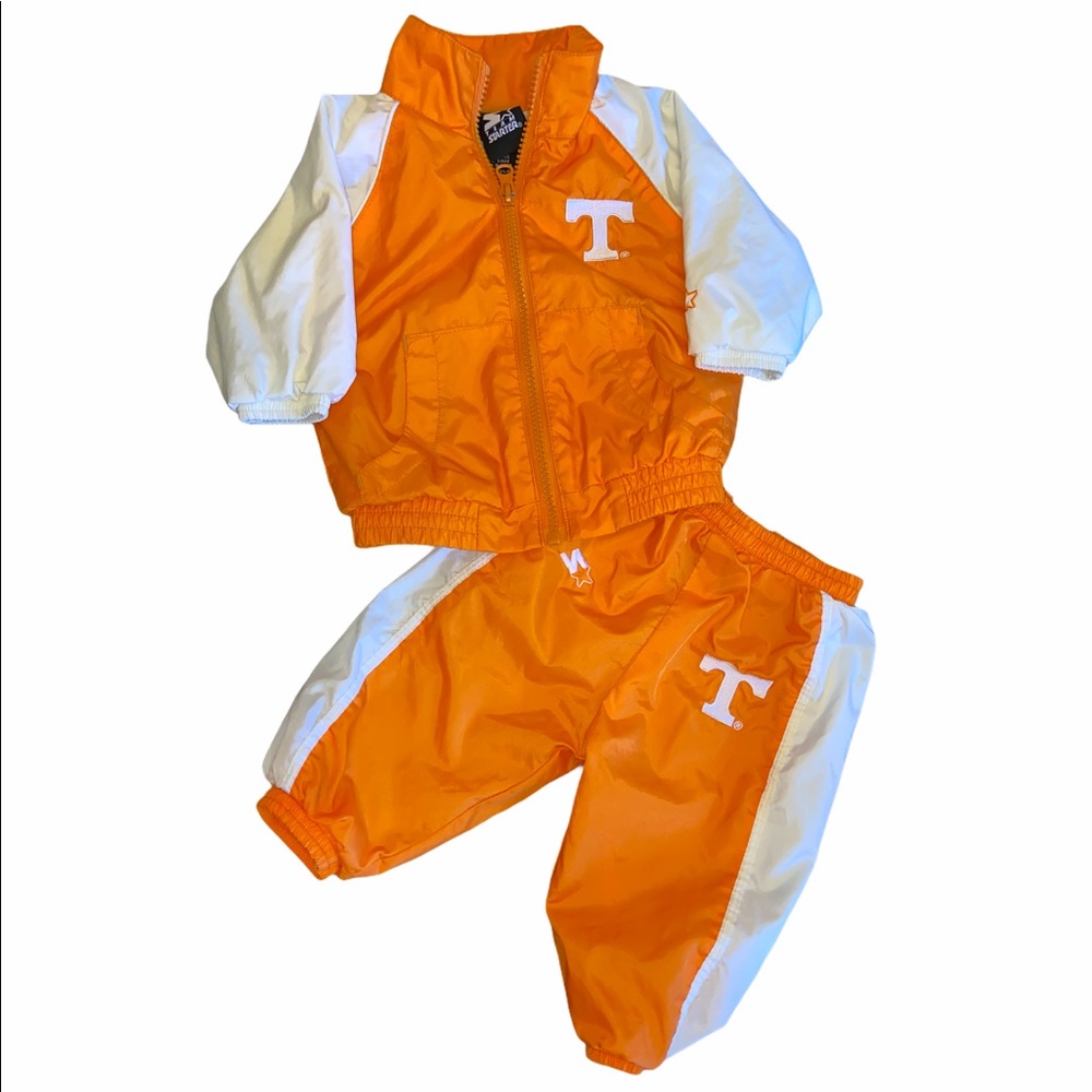 Vintage Starter 🍊Baby Tennessee Windbreaker Set
